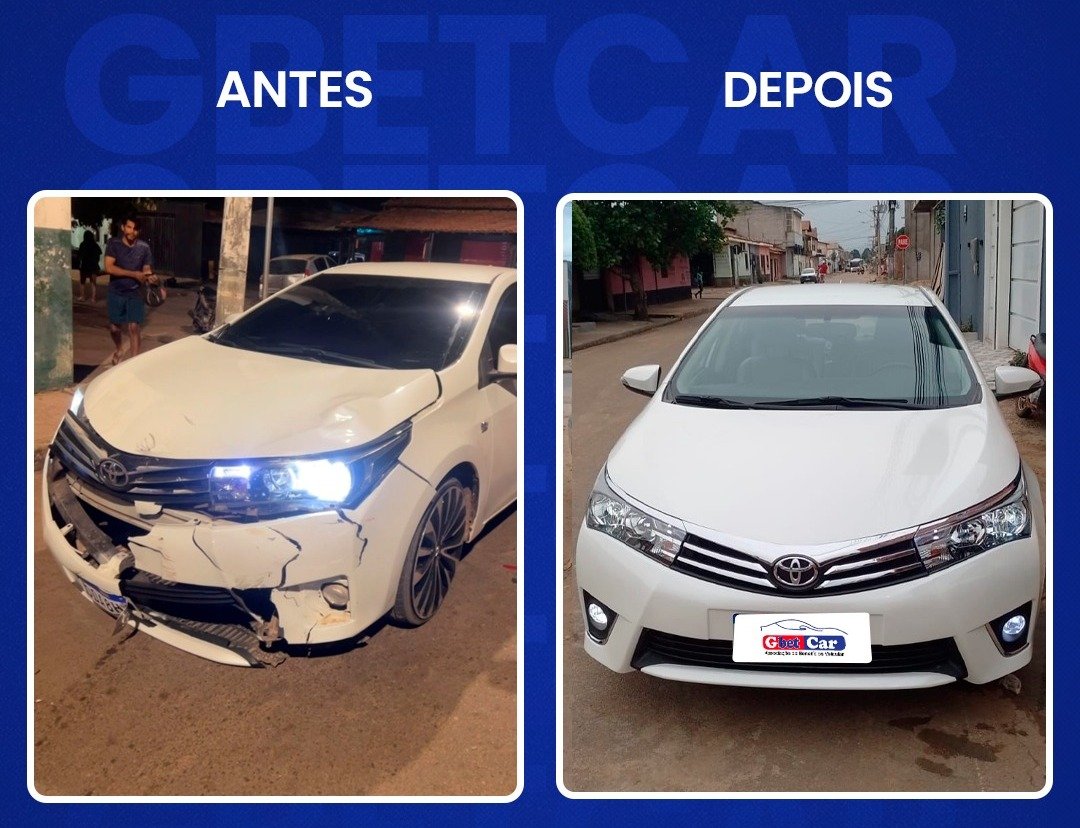 Veículo recuperado após sinistro